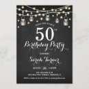 Search for chalkboard 50th birthday invitations Adult birthday party