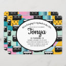 Search for cassette invitations Trendy