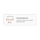 Search for urban return address labels Typography