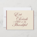 Search for thanksgiving rsvp cards Elegant