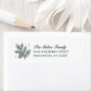 Search for pinecone return address labels Botanical