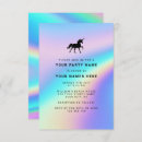 Search for rainbow unicorn baby pregnancy invitations Modern