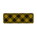 Search for gingham return address labels Tartan