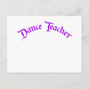 Search for dance teachers postcards Dancer
