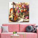 Search for sheet music canvas prints Violin