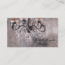 Search for chandelier business cards Designer