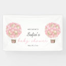 Search for hot air balloon banners Pink