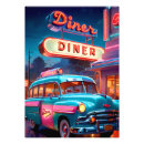 Search for 50s retro diner posters Americana
