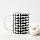 Search for geometric designs mugs Black and white