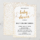Search for gold confetti invitations Typography