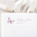 Search for purple return address labels weddings Minimalist