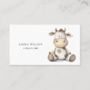 Search for cow business cards Cute