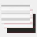 Search for red and white wrapping paper Black