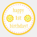 Search for baby boy 1st birthday stickers Sunshine