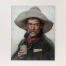 Search for old west puzzles Cowboy