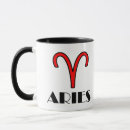 Search for aries symbol mugs Zodiac