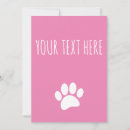 Search for dog paw print invitations Paws