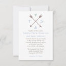 Search for arrows wedding invitations Heart