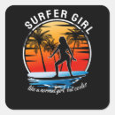 Search for surfer girl stickers Palm trees