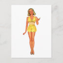 Search for retro lady postcards Unique