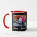 Search for happy anniversary mugs Bride and groom