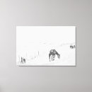 Search for black horse canvas prints White