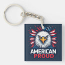 Search for proud american key rings Red white blue