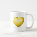 Search for gold heart mugs Golden anniversary