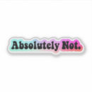Search for absolute stickers Bold