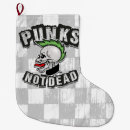 Search for punk christmas stockings Mohawk
