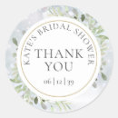 Search for bridal shower winter stickers Thank you
