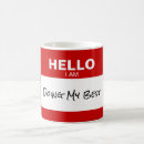 Search for name tag mugs Humour
