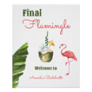 Search for flamingo party signs Girly