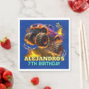 Search for monster trucks napkins Monster truck birthday