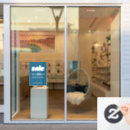 Search for blue rectangle window decals Customer