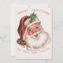 Search for goofy christmas cards Santa