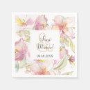 Search for pastel floral napkins Summer