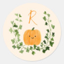Search for cute little pumpkin stickers Fall baby shower