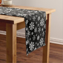 Search for black and white christmas table runners Modern
