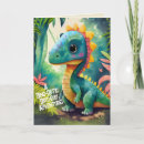 Search for dinosaur for kids cards Cute