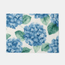 Search for hydrangea doormats Watercolor