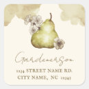 Search for pear return address labels Green