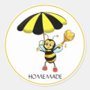 Search for cute summer bee stickers Bumblebee