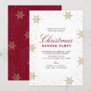 Search for chic christmas invitations Red
