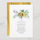 Search for sunflower celebration of life invitations Floral