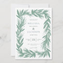 Search for winter wreath wedding invitations Modern