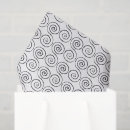 Search for spiral pattern tissue paper Black and white