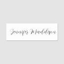 Search for calligraphy name tags Black and white
