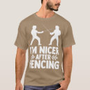 Search for bubblegum pink tshirts Fencing coach
