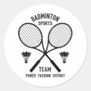 Search for badminton team stickers Sports